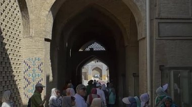 Isfahan eski cami turist