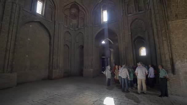 Исфаханская старая мечеть — стоковое видео