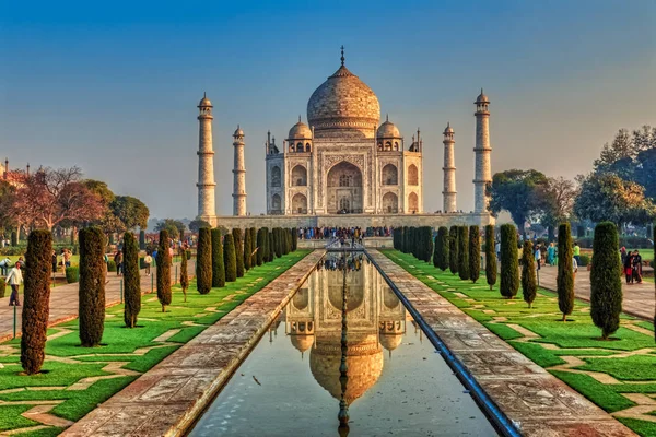 O Taj Mahal, Índia — Fotografia de Stock