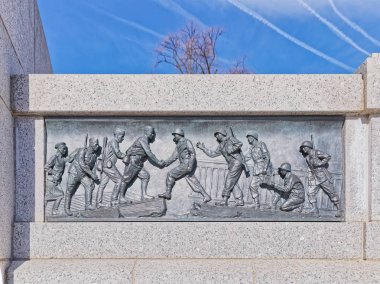 Washington DC 'de 2. Dünya Savaşı Anıtı Yardım Paneli