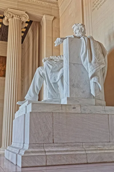 Lincoln Memorial Statue in Washington DC Verenigde Staten — Stockfoto