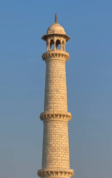 Le minaret Taj Mahal, Inde — Photo