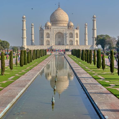 Ünlü Tac Mahal, Hindistan