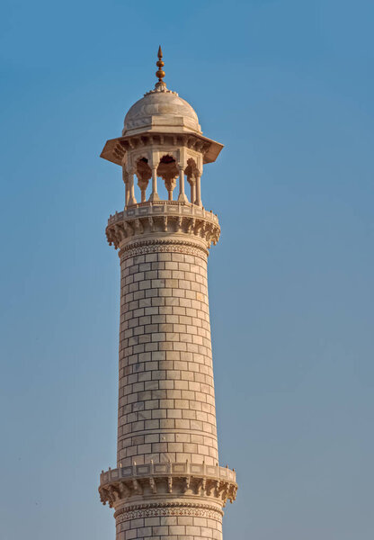 The Taj Mahal minaret, India