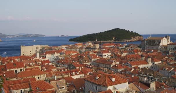 Dubrovnik old town — Stock Video