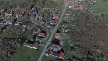 Sisak Romani köyü hava