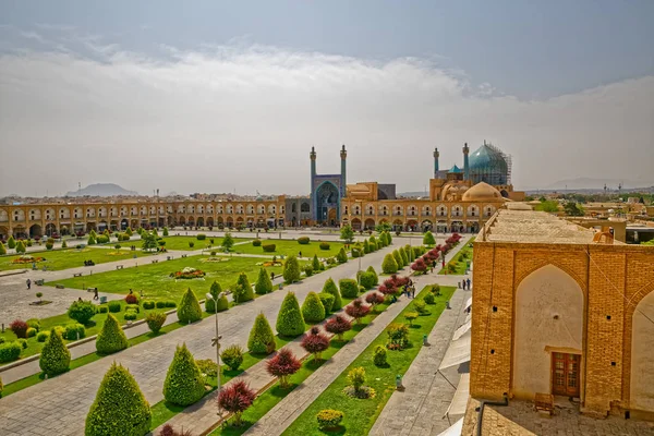 Isfahan Imam Meydanı hava — Stok fotoğraf