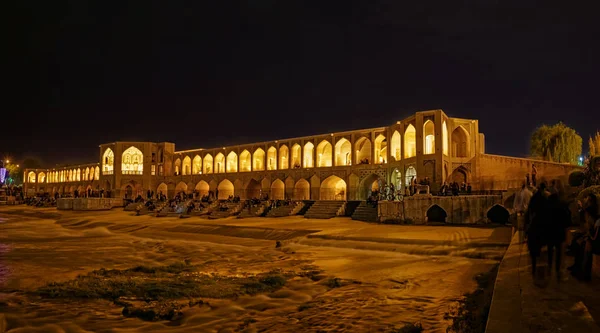 Khaju Bridge Isfahan — Stock Photo, Image