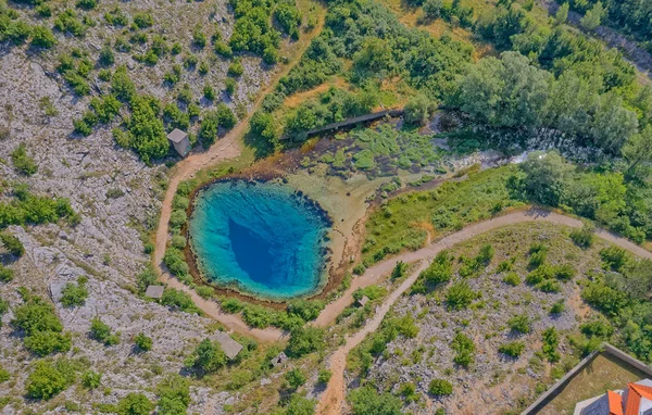 Источник реки Цетина, Хорватия — стоковое фото