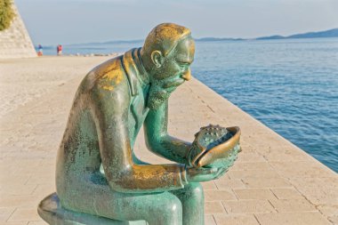Zadar Spiridon Brusina anıtı