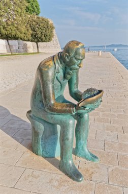 Zadar Spiridon Brusina anıtı