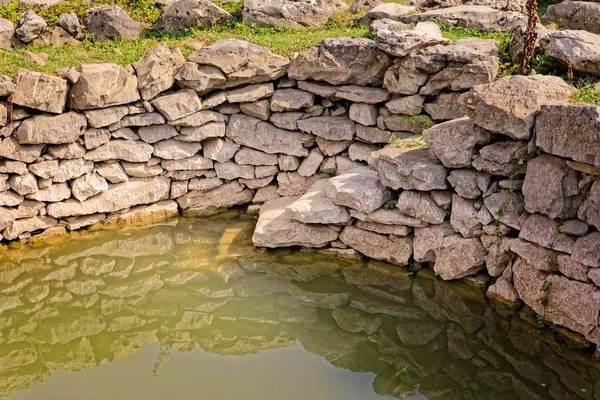 Detail římských jamek v Rajcicích nedaleko Splitu — Stock fotografie