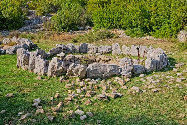 罗马井细节在拉杰西奇附近的斯普利特 — 图库照片