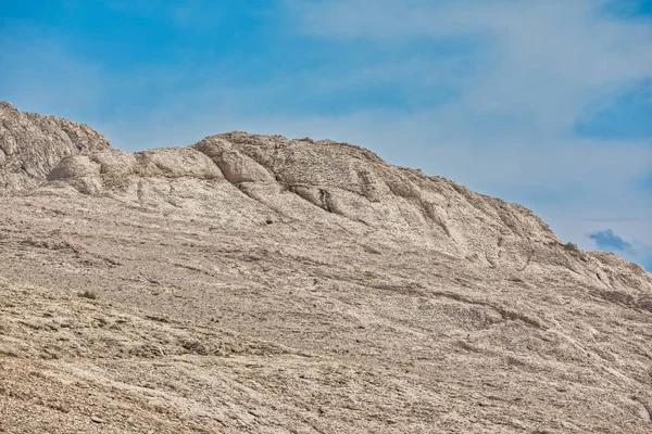 Rocky coast on the island Pag, Croatia — Stock Photo, Image