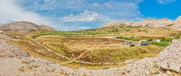 Strand Rucica op het eiland Pag in Kroatië — Stockfoto