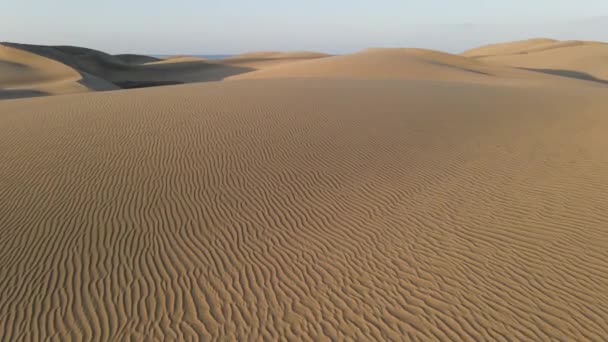 Dunes Maspalomas Partir Drone — Video