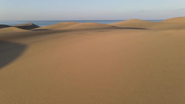 Dunes à Maspalomas à partir d'un drone 
