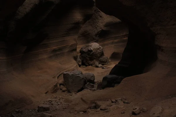 Atemberaubender Blick Auf Die Berühmte Vulkanschlucht Von Gran Canaria — Stockfoto