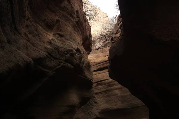 Vue Imprenable Sur Célèbre Canyon Volcanique Gran Canaria — Photo