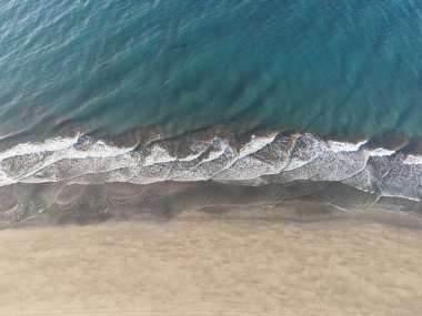 Maspalomlar kıyılarının havadan görünüşü