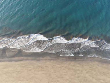 Maspalomlar kıyılarının havadan görünüşü