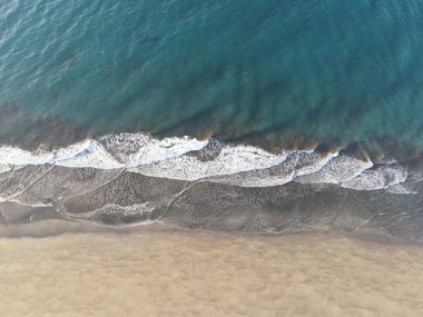 Maspalomlar kıyılarının havadan görünüşü