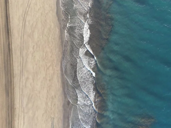 Maspalomlar kıyılarının havadan görünüşü