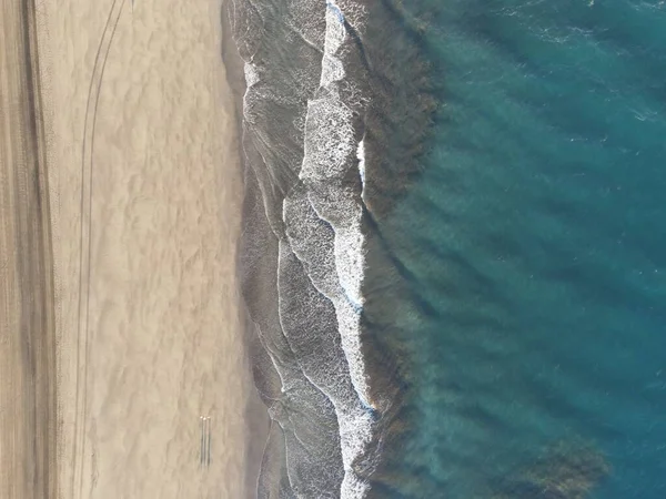 Vista Aérea Orilla Maspalomas — Foto de Stock