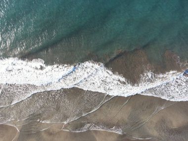 Maspalomlar kıyılarının havadan görünüşü