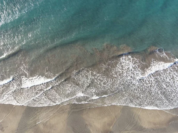 Vista Aérea Orilla Maspalomas — Foto de Stock