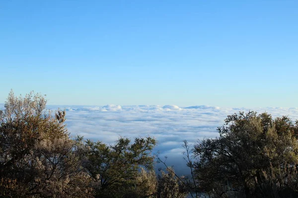 Uitzicht Zee Van Wolken Ochtend — Stockfoto