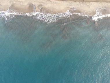 Maspalomas kıyısının havadan görüntüsü