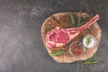 Gıda arka plan kopya alanı ile