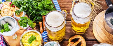 Gıda arka plan kopya alanı ile