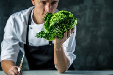 Gıda arka plan kopya alanı ile