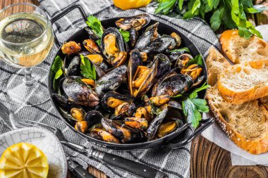 Gıda arka plan kopya alanı ile