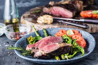 Barbekü Tomahawk biftek kopya alanı ile