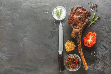 Gıda arka plan kopya alanı ile