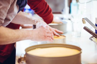 Gıda arka plan kopya alanı ile