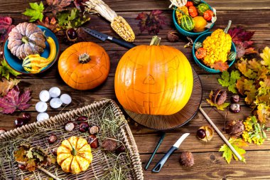 Helloween kabak kafa, tebrik kartı
