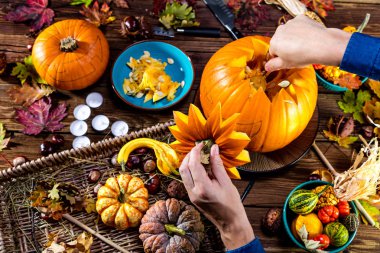 Helloween kabak kafa, tebrik kartı