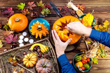 Helloween kabak kafa, tebrik kartı