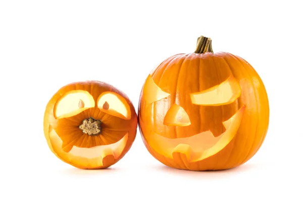 Helloween Testa Zucca Biglietto Auguri — Foto Stock