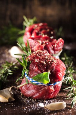 Taze bonfile yakın çekim