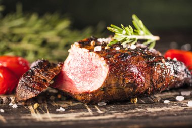 Taze bonfile yakın çekim
