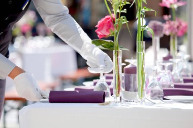 Catering Servisi, Hotel Tabel kaplama 