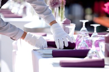 Catering Servisi, Hotel Tabel kaplama 