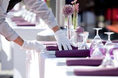 Catering Servisi, Hotel Tabel kaplama 