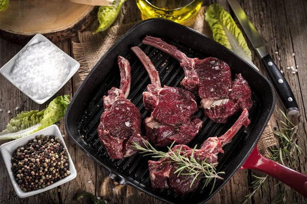 Fresh Venison Rack Close — Stock Photo, Image