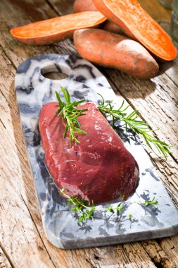 Gıda arka plan kopya alanı ile